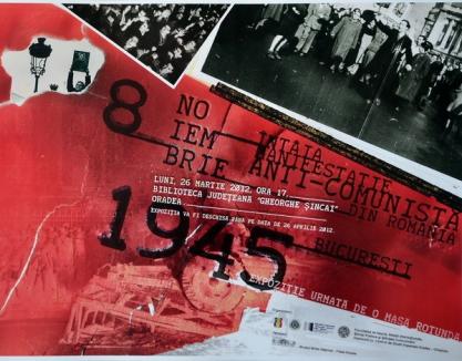 Expoziţie despre prima manifestaţie anticomunistă din România la Biblioteca "Gheorghe Şincai" 